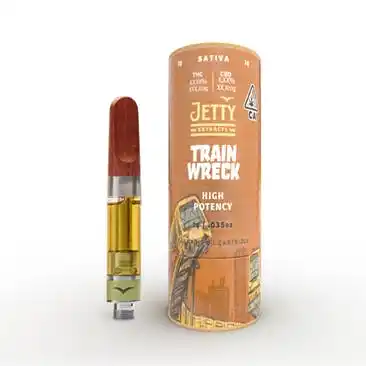 Jetty-Cart-Tube-Trainwreck.webp Trainwreck Gold Cartridge 1g