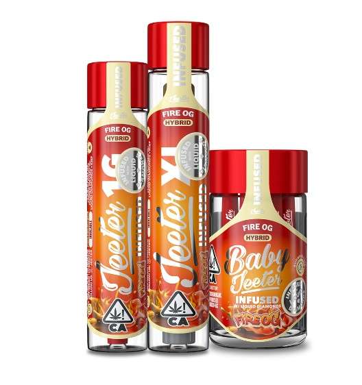 Jeeter Fire OG Infused Pre-rolls
